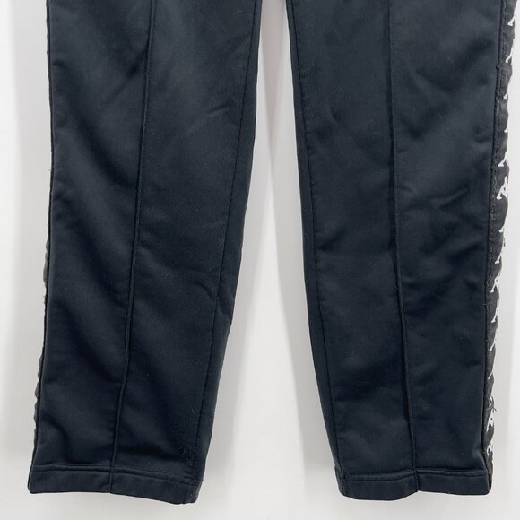 Kappa Black Logo Tape Track Pants Unisex - Picture 3 of 10